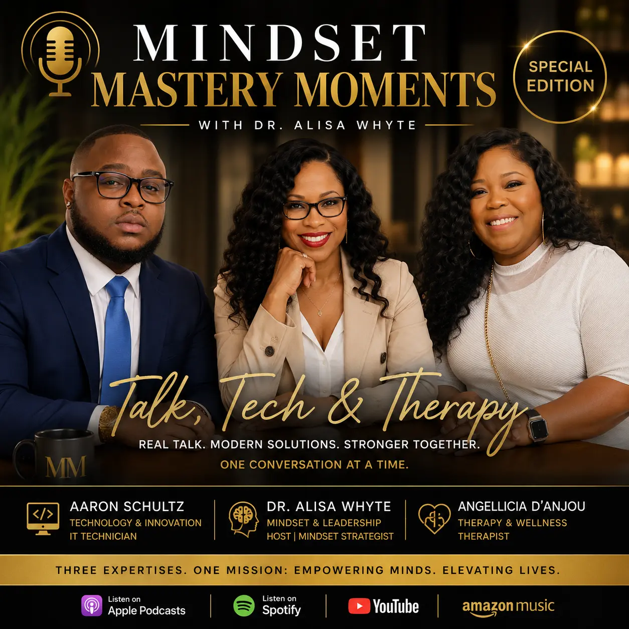 Talk, Tech & Therapy official series artwork